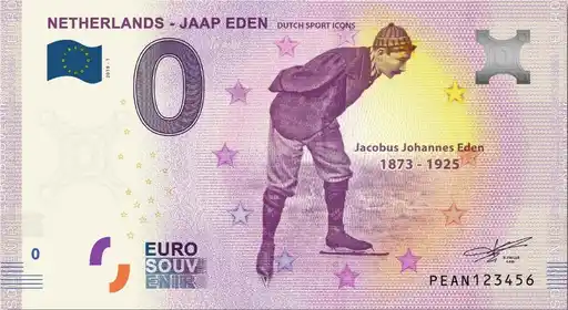 Billet 0€ NETHERLANDS - JAAP EDENDUTCH SPORT ICONS