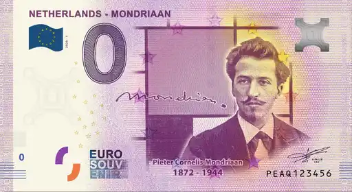 Billet 0€ NETHERLANDS - MONDRIAAN
