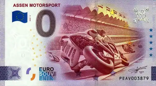 Banconota da 0€ ASSEN MOTORSPORT