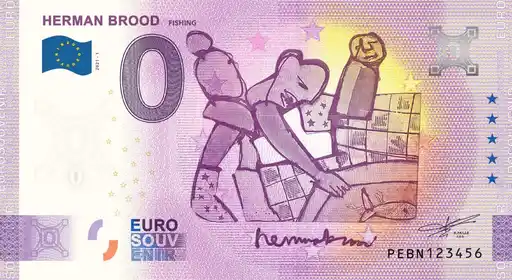 Billete de 0€ HERMAN BROODFISHING