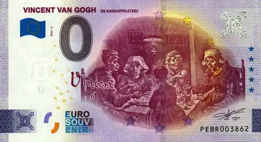 Billet 0€ VINCENT VAN GOGHDE AARDAPPELETERS