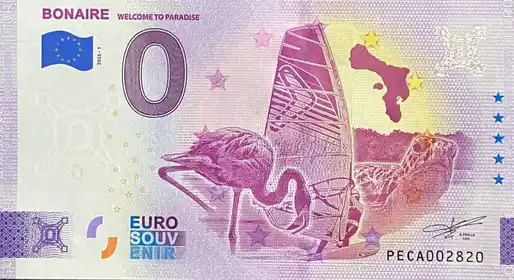 Billete de 0€ BONAIREWELCOME TO PARADISE