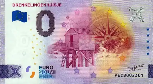 Banconota da 0€ DRENKELINGENHUISJE