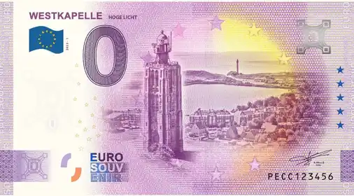 0€-Schein WESTKAPELLEHOGE LICHT
