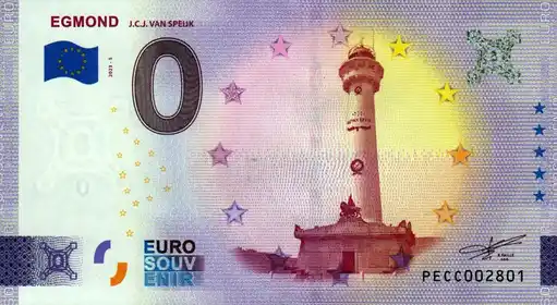0€-Schein EGMONDJ.C.J. VAN SPEIJK