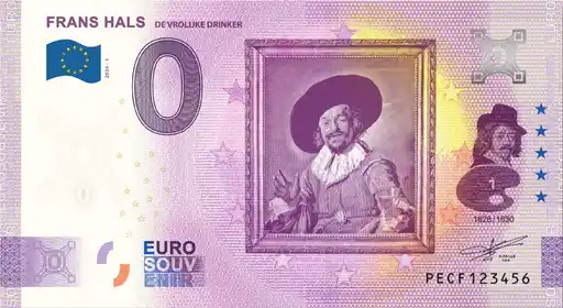 Billete de 0€ FRANS HALSDE VROLIJKE DRINKER