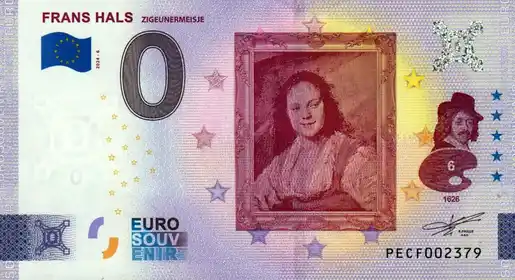 Billete de 0€ FRANS HALSZIGEUNERMEISJE
