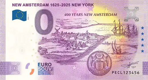 Billet 0€ NEW AMSTERDAM 1625-2025 NEW YORK