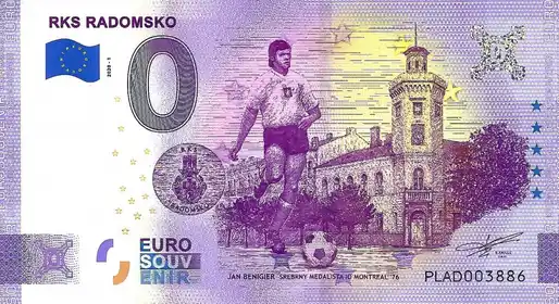 Banconota da 0€ RKS RADOMSKO