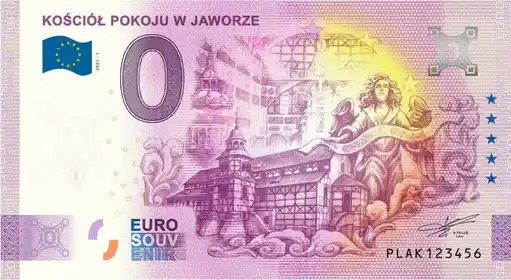 Billete de 0€ KOŚCIÓŁ POKOJU W JAWORZE