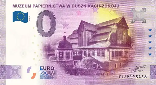 Billet 0€ MUZEUM PAPIERNICTWA W DUSZNIKACH ZDROJU