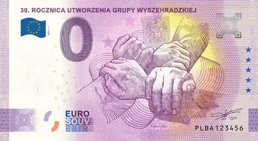 Billet 0€ 30. ROCZNICA UTWORZENIA GRUPY WYSZEHRADZKIEJ