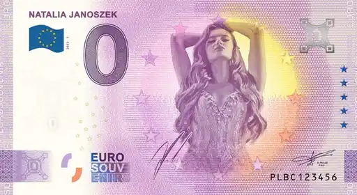 Banconota da 0€ NATALIA JANOSZEK