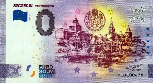 Banconota da 0€ SZCZECINWALY CHROBREGO
