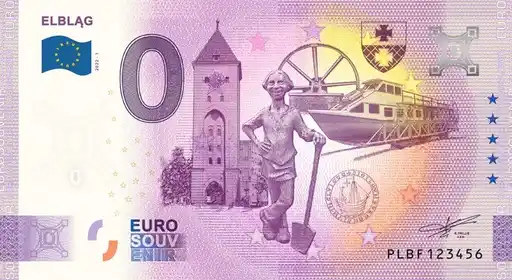 Billete de 0€ ELBLAG