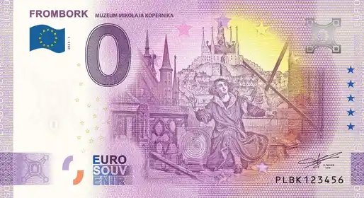 Billet 0€ FROMBORKMUZEUM MIKOLAJA KOPERNIKA