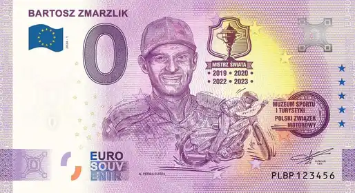 Billet 0€ BARTOSZ ZMARZLIKMUZEUM SPORTU I TURYSTYKI POLSKI ZWIAZEK MOTOROWY
