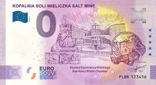 Billete de 0€ KOPALNIA SOLI WIELICZKA SALT MINE