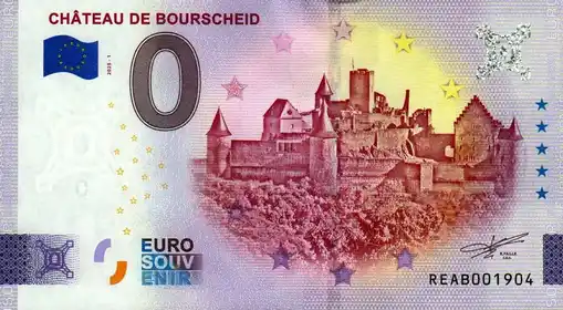 0€ banknote CHÂTEAU DE BOURSCHEID