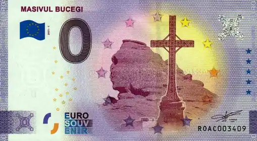 0€ banknote MASIVUL BUCEGI