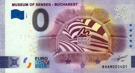 Billet 0€ MUSEUM OF SENSES - BUCHAREST