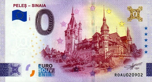 Banconota da 0€ PELEȘ - SINAIA
