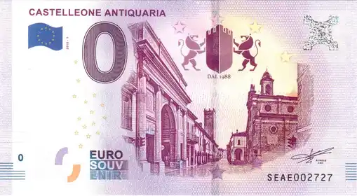 0€-Schein CASTELLEONE ANTIQUARIA