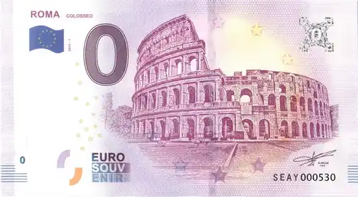 Billete de 0€ ROMACOLOSSEO