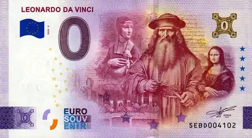 0€-Schein LEONARDO DA VINCI