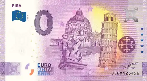 Banconota da 0€ PISA