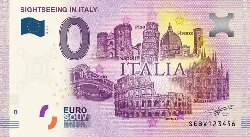 Billet 0€ SIGHTSEEING IN ITALY