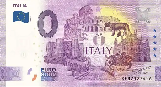 0€-Schein ITALY