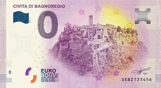 0€-Schein CIVITA DI BAGNOREGIO
