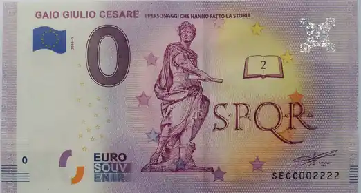 Billet 0€ GAIO GIULIO CESAREI PERSONAGGI CHE HANNO FATTO LA STORIA