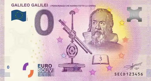 Billet 0€ GALILEO GALILEII PERSONAGGI CHE HANNO FATTO LA STORIA