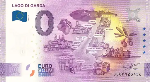 0€-Schein LAGO DI GARDA