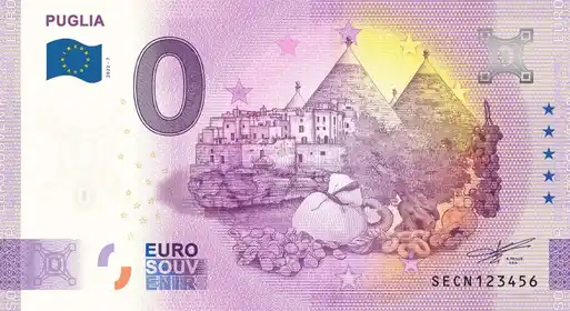 0€-Schein PUGLIA