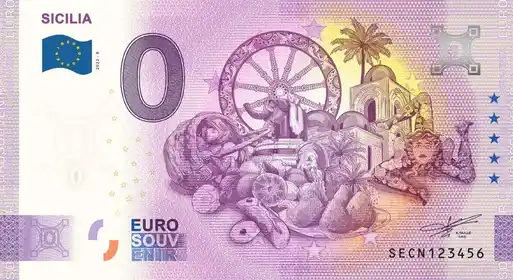 Billete de 0€ SICILIA