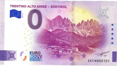 Billet 0€ TRENTINO ALTO ADIGE