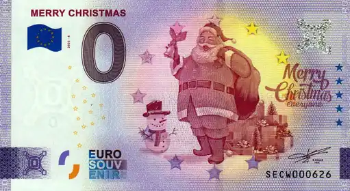 Billet 0€ MERRY CHRISTMAS