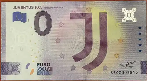 Billet 0€ JUVENTUS F.C.OFFICIAL PRODUCT