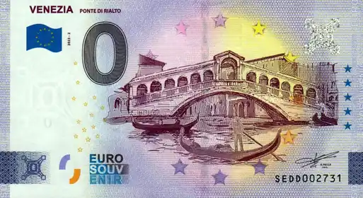 Billet 0€ VENEZIAPONTE DI RIALTO