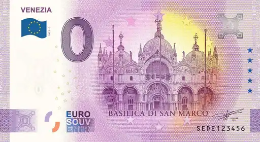 0€ banknote VENEZIA