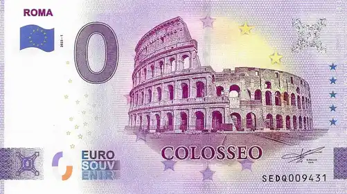 Billete de 0€ ROMACOLOSSEO