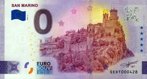 Banconota da 0€ SAN MARINO