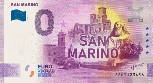 Billete de 0€ SAN MARINO