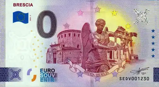 0€ banknote BRESCIABRIXIA FIDELIS