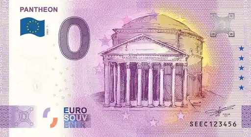 0€-Schein PANTHEON