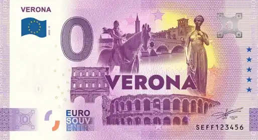 Billete de 0€ VERONA