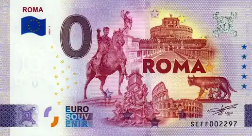 Billete de 0€ ROMA